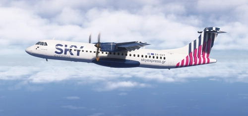 Sky Express | ATR 72-600 (S&H) | SX-SVT | 4K