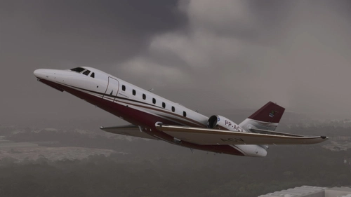 Skyward Simulations Citation Sovereign+ Cleiton Taxi Aereo PP-ACV