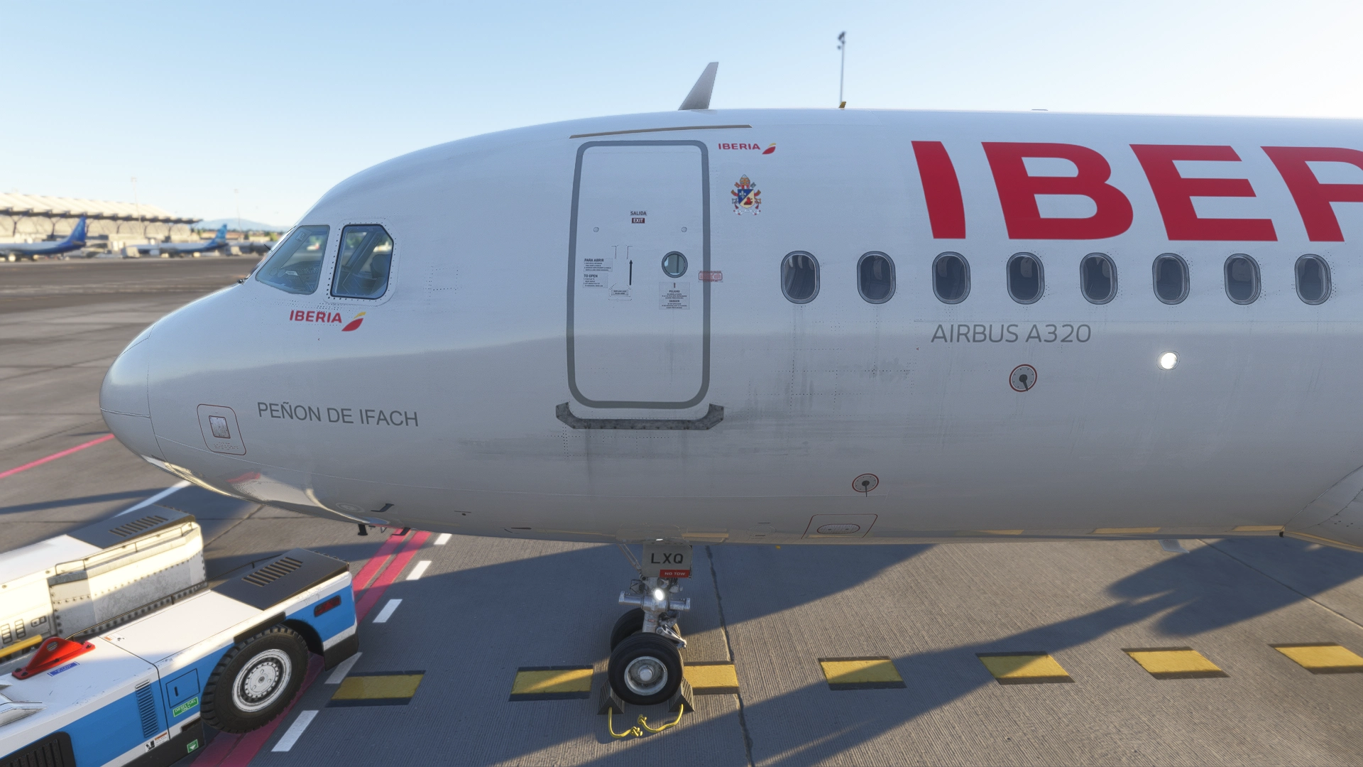 Iberia EC-LXQ (Pope Leo Sticker) - Image 1
