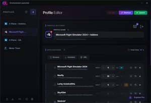 Environment Launcher - Start MSFS with all your apps in one click thumbnail 2
