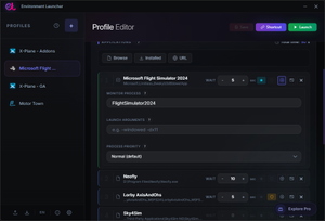 Environment Launcher - Start MSFS with all your apps in one click thumbnail 7