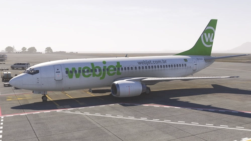 Webjet Brasil - PR-WJA - CSS Boeing 737-300