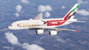 Emirates  A6-EOK (AC Milan 125th Anniversary) for FBW A380 | 8k thumbnail 2