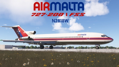 Air Malta "Early version" N2818W | B727-200 FSS