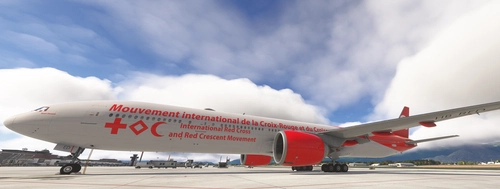 777-300ER Croix-Rouge / Croissant Rouge