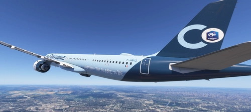 LA COMPAGNIE x Équipe de France [2026 Partnership] – FSLabs A321neo 8K
