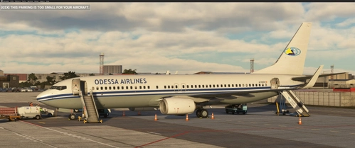 Odessa Airlines I UR-85067 [8K] I PMDG 737-800