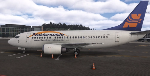 CSS 737-500 Nationwide Airlines 4K