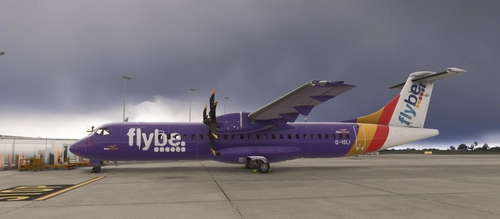 Flybe (blue islands) | ATR 72-600 (S&H) | G-ISLI | 4K