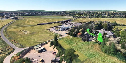 Ultralight Flight – Scotland – Dundee – St. Andrews – World's Oldest Golf Course