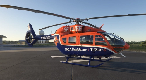 HPG H-145 HEMS HCA SkyLife TriStar
