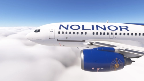 PMDG 737-600 w/ cabin Nolinor Aviation (C-GTUK)