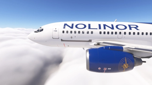 PMDG 737-600 w/ cabin Nolinor Aviation (C-GNLQ)