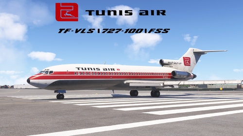 Tunis Air TF-VLS | B727-100 FSS