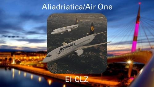 Aliadriatica & Air One Pack - EI-CLZ - CSS 737-300