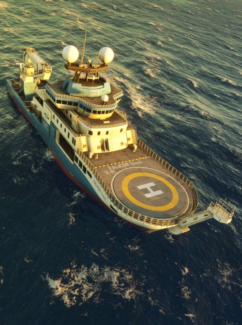 Falkor Too Research Vessel Helipad (ZZFT) – Abrolhos Archipelago, Brazil