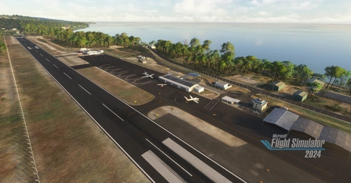 MKBS - Ian Fleming International Airport (Handcrafted with default Asobo models)