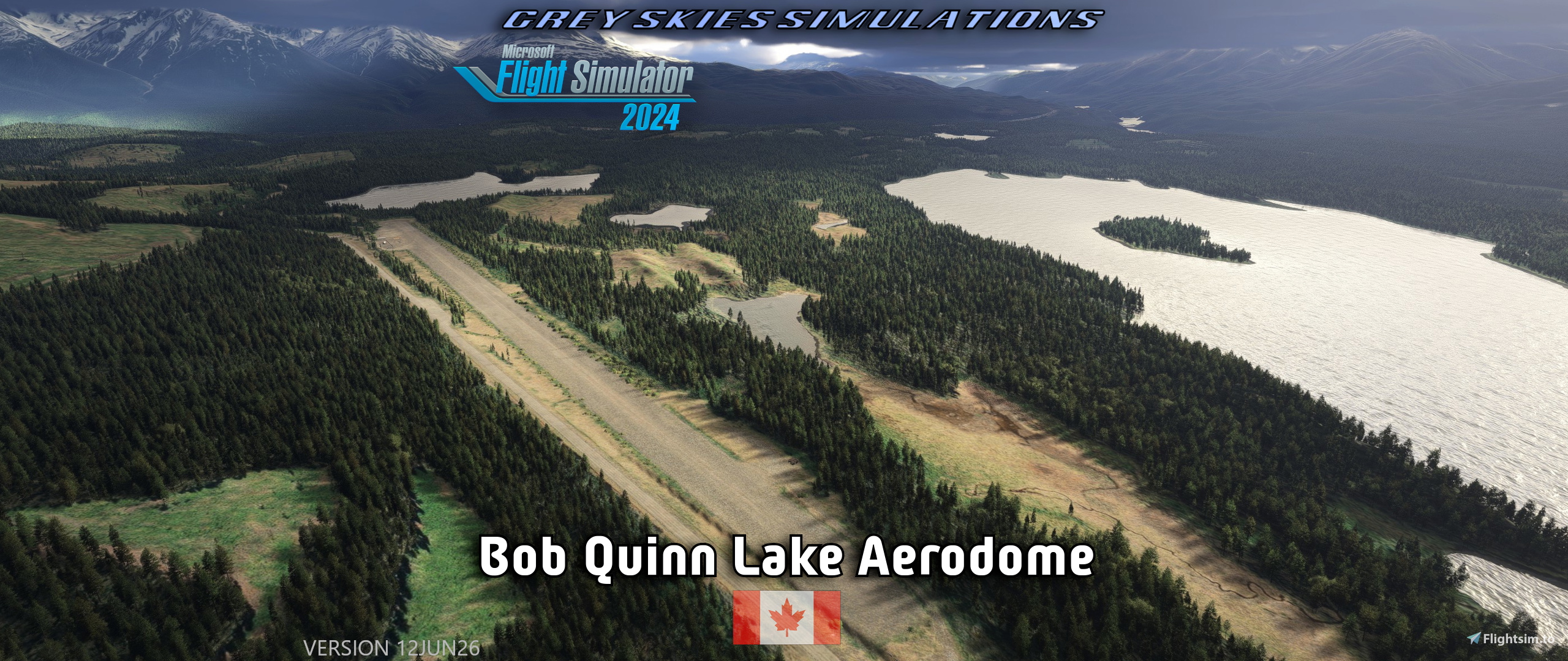 Bob Quinn Lake Aerodome (CBW4), British Columbia BC, Canada - Image 1