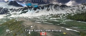 Cirque Airstrip, Galore Creek, British Columbia BC, Canada thumbnail 1