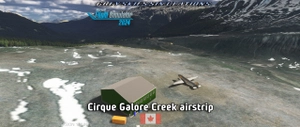 Cirque Airstrip, Galore Creek, British Columbia BC, Canada thumbnail 2
