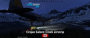Cirque Airstrip, Galore Creek, British Columbia BC, Canada thumbnail 6