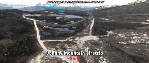 Johnny Mountain Airstrip, British Columbia BC, Canada