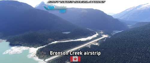 Bronson Creek Airstrip, British Columbia BC, Canada