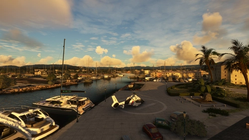 LF335 - Port Grimaud Helipad - Saint-Tropez - Cote d Azur - France