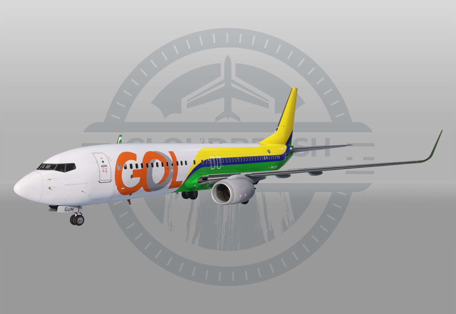 PMDG 737-800 - GOL Linhas Aereas PR-GUM - Image 1