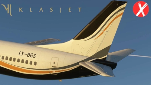 KlasJet LY-BGS | CCS 737-300