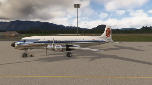 PMDG DC-6B LACSA Livery 2024