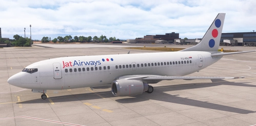 Jat Airways - YU-ANJ - CSS Boeing 737-300