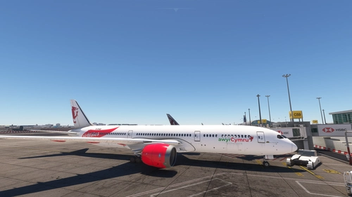 HorizonSim Boeing 787-900 (RR) AirWales G-CYAD