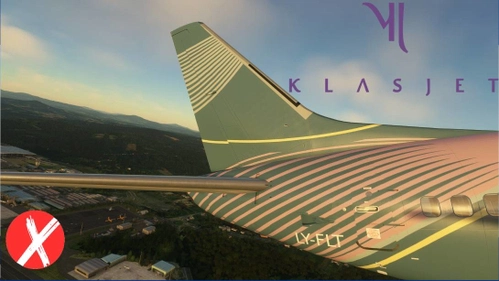 KlasJet LY-FLT | CSS Software Boeing 737-500