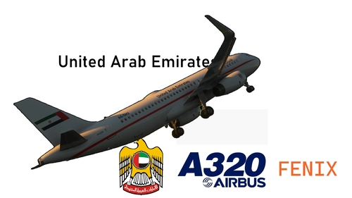 Flight Sharjah (United Arab Emirates) Fenix A320 IAE-SL [8K]