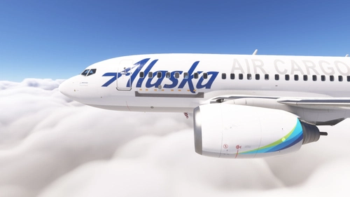PMDG 737-600 w/ cabin Alaska Air Cargo (N625AS)