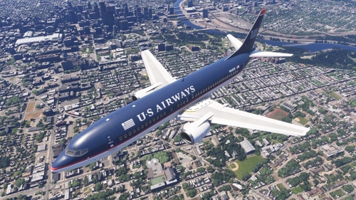 US Airways N442US (Pre-Merger) - CSS 737-400