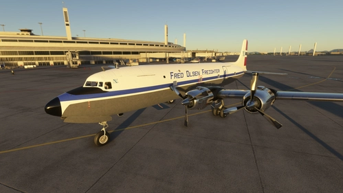 PMDG DC-6A Fred Olsen Freighter 2024