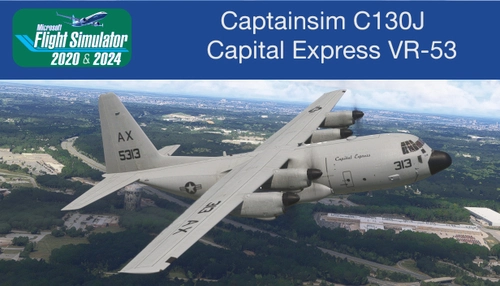 Captainsim C130J Capital Express VR-53
