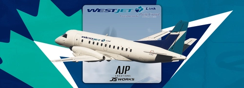 WestJet Link - OpBy Pacific Coastal - Fleetpack - Saab 340B