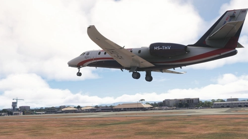 The Cessna Citation Sovereign (C-680) Thai Virtual Pilots Livery MSFS2024  (HS-THV)