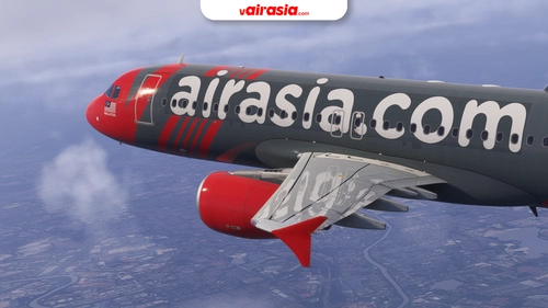 AirAsia "Ex-MYAirline Hybrid Livery" Livery | 9M-DAF | Fenix A320