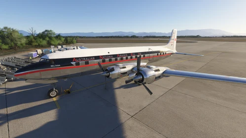 PMDG DC-6B  Australian National Airways VH-INS