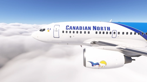 PMDG 737-600 w/ cabin Canadian North (C-FKCN)