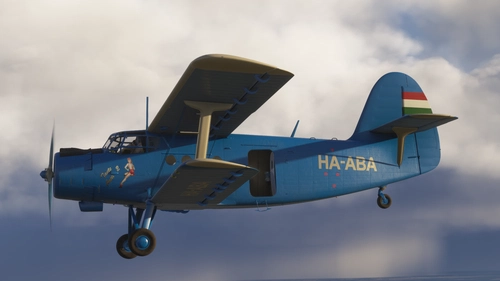 ATS/Asobo Antonov An-2 Hungarian private livery HA-ABA