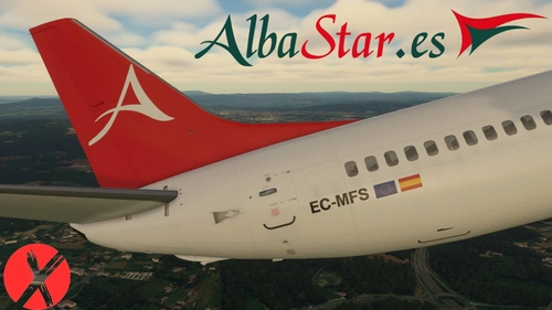 Albastar EC-MFS | CSS Software Boeing 737-400