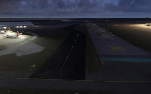 KPIE taxiway C Addon