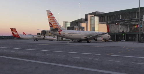YSCB AIG Static Aircraft (Impulse Simulations)