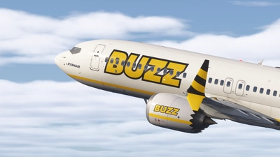 BUZZ [Package 1] w/Cabin IFly B737 MAX 8