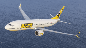 BUZZ [Package 1] w/Cabin IFly B737 MAX 8 thumbnail 2